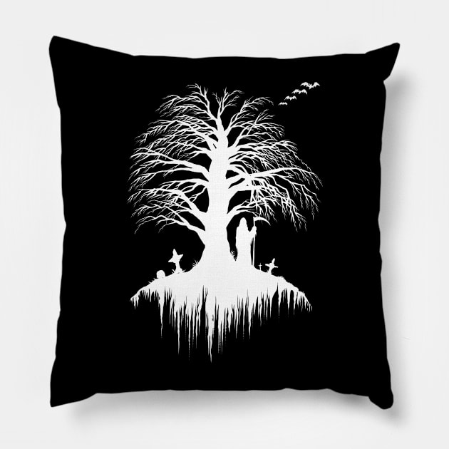 Grim Reaper Pillow by wildsidecomix