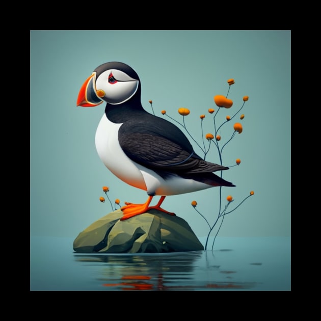 Puffin by JimDeFazioPhotography