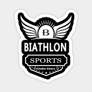 The Sport Biathlon Magnet