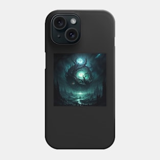 R'lyeh, dark mirror of truth Phone Case