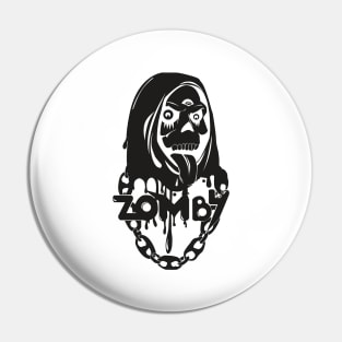 Progressive Rock Zomby Woof Pin