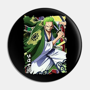 ZORO SAMURAI ANIME Pin