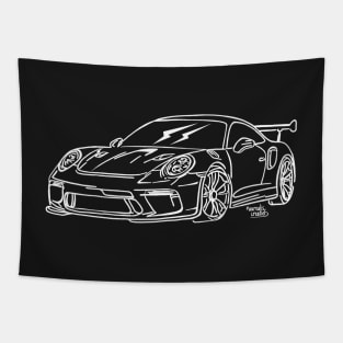 Porsche GT3 RS Tapestry