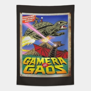 Mystery Science Rusty Barn Sign 3000 - Gamera vs Gaos Tapestry