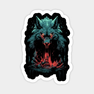 Mystic Werewolf Magnet
