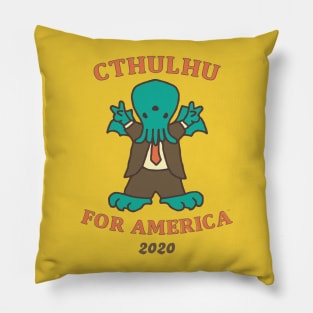 Cthulhu for President of America 2020 Pillow