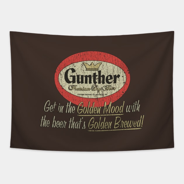 Gunther Premium Beer 1881 Tapestry by JCD666