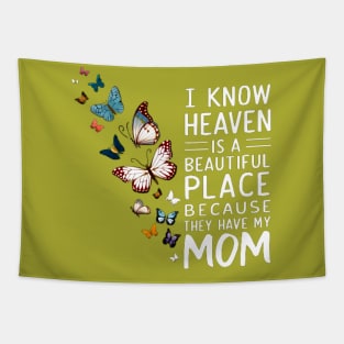 Heaven is beautiful place Tapestry