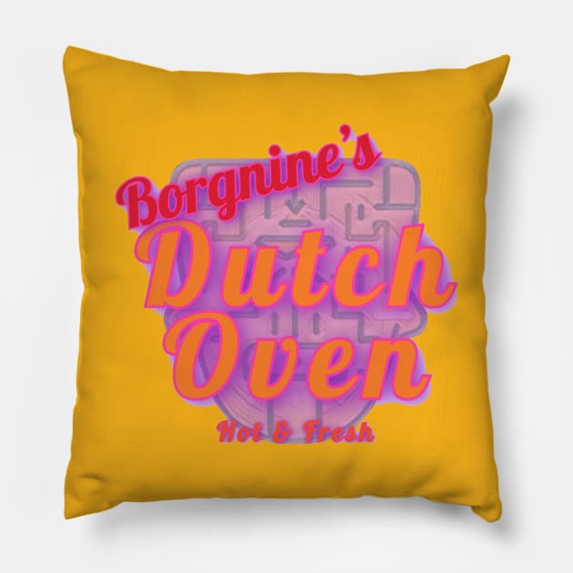 Borgnine’s Dutch Oven Pillow by Elvira Khan