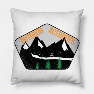 Outdoor Activities Pillow