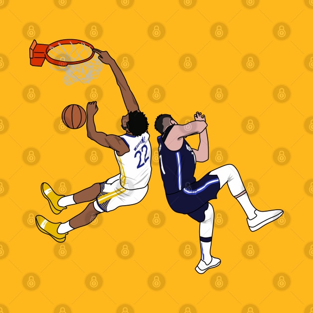 wiggins and poster dunk by rsclvisual