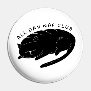 All Day Nap Club Pin
