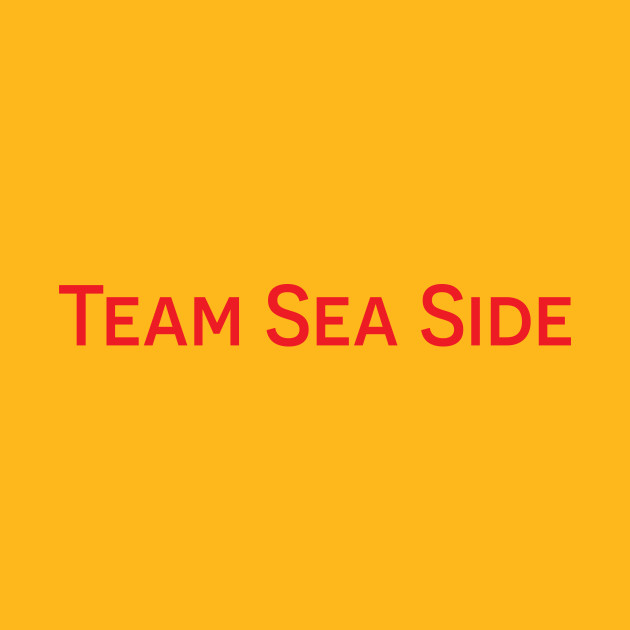 Sea Side Cove Lifeguard Logo Yellow and Red by Katya Summers Books