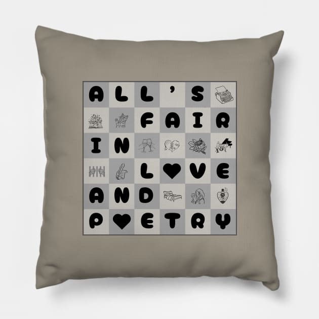 The Tortured Poets Department Pillow by theKKstore
