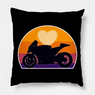 I love Motorbikes Pillow