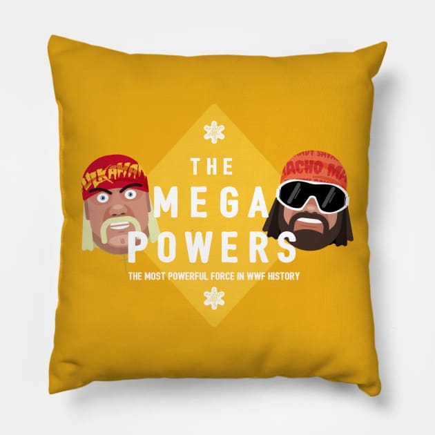 The Mega Powers Pillow by FITmedia