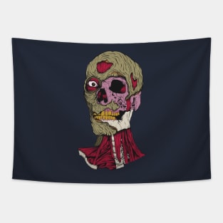 Rotting Zombie Man Tapestry