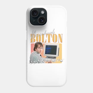 Michael Bolton Office Space Aesthetic 90s Design Phone Case