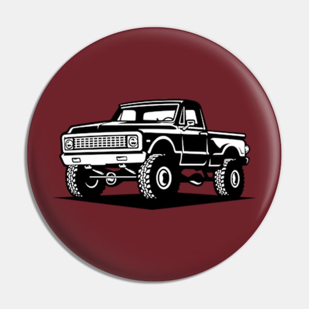 4X4 Pickup Truck Pin by Jedistudios 