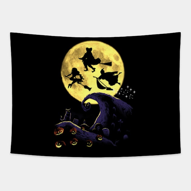 Sisters Nightmare Tapestry by gallaugherus