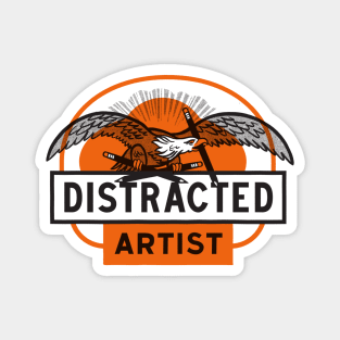 Distracted Artist Magnet