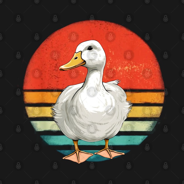 Duck Birds Ducks Vintage Duck Lover Retro Duck by Tom´s TeeStore