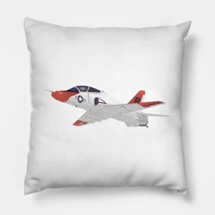 T-45 Goshawk Jet Trainer Airplane Pillow