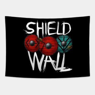 Vikings Lothbrok Shield Wall Tapestry