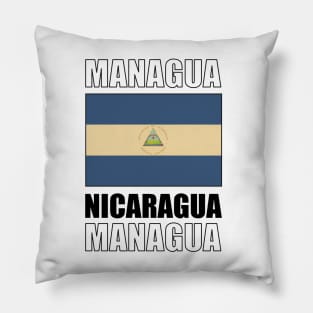 Flag of Nicaragua Pillow