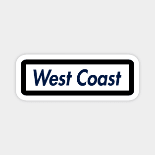 SUPER LOGO WEST COAST Magnet