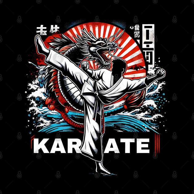 Karate Fighter by TaevasDesign