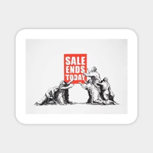 Banksy Sale Ends Today Magnet