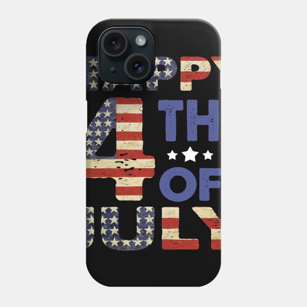 Happy 4th Of July - Independence Day Phone Case by Kaileymahoney