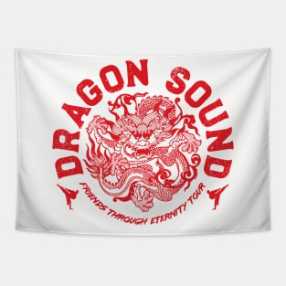 Dragon Sound Friends Through Eternity Tour (Red) Tapestry