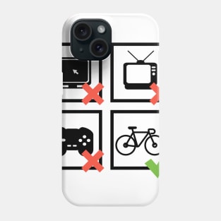 Racing Bicycle Road Bike Cyclist Funny Quotes Gift Phone Case