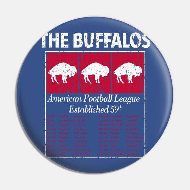 The Buffalos Pin by Jackjazz