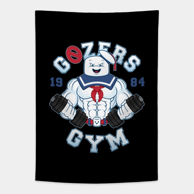 Gozers Gym Tapestry by Woah_Jonny