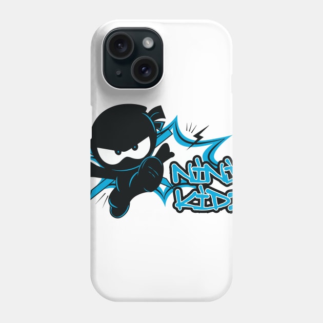 Ninja Kidz Phone Case by TypeTees