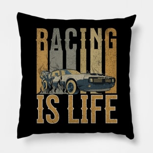 Racing Is Life Pillow