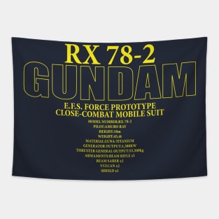 GUNDAM RX-78-2 Front and Back Tapestry