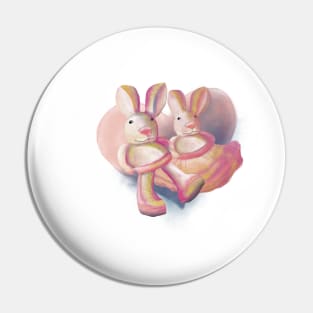 Bunny Love Pin