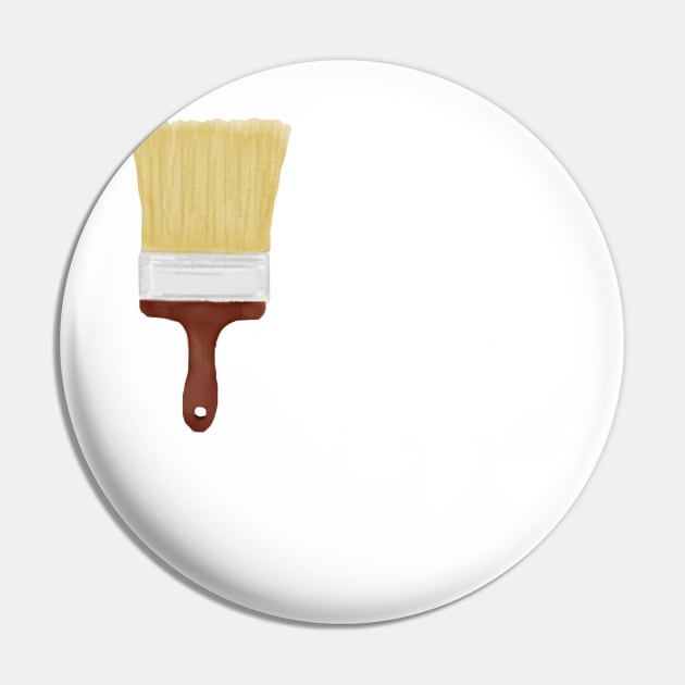 Paintbrush Pin by melissamiddle