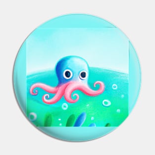 AI Octopus Pin