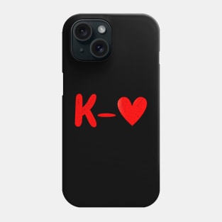 K Heart, K Love Korean Love Phone Case