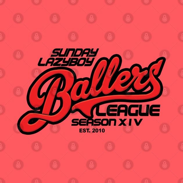 2023 Season 14 SLBBL Logo by SundayLazyboyballers