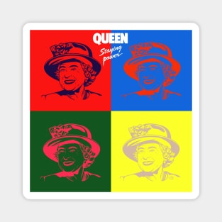 Queen Staying Power Magnet