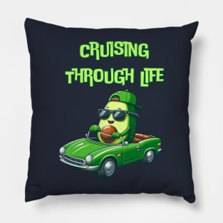 Avocado Pun Pillow