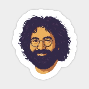 Jerry Garcia (Anime) Magnet