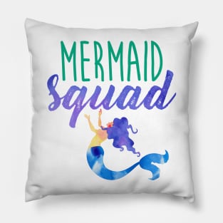 Mermaid Squad Pillow