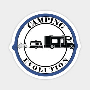 Evolution of Camping Class C Magnet